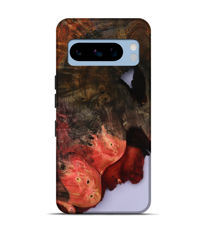 Pixel 8 Pro Wood Live Edge Phone Case - Helene (Clear, 801967)