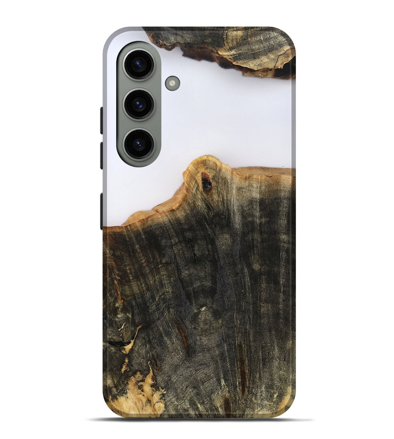Galaxy S24 Plus Wood Live Edge Phone Case - Sheena (Clear, 801969)