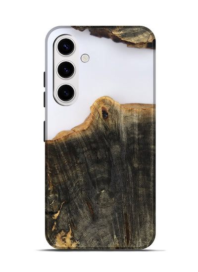 Galaxy S25 Wood Live Edge Phone Case - Sheena (Clear, 801969)