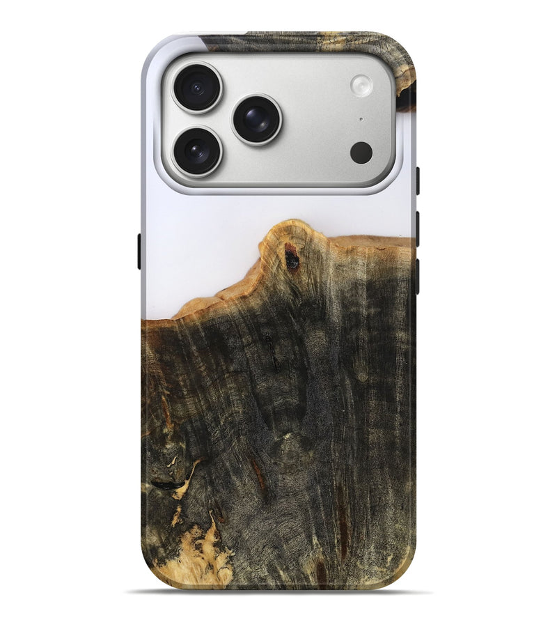 iPhone 17 Pro Max Wood Live Edge Phone Case - Sheena (Clear, 801969)