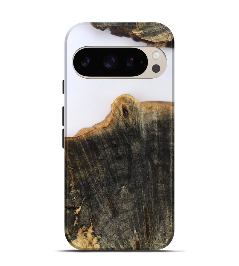 Pixel 10 Pro Wood Live Edge Phone Case - Sheena (Clear, 801969)