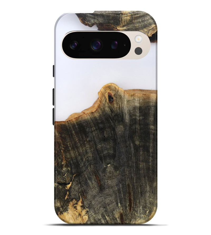 Pixel 9 Pro XL Wood Live Edge Phone Case - Sheena (Clear, 801969)