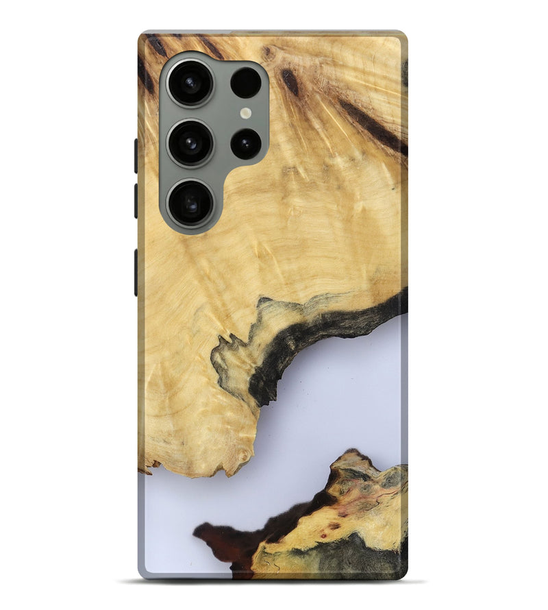 Galaxy S24 Ultra Wood Live Edge Phone Case - Kacey (Clear, 801970)
