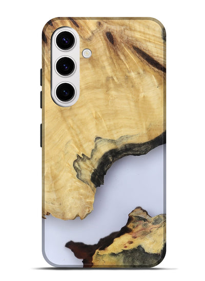 Galaxy S25 Plus Wood Live Edge Phone Case - Kacey (Clear, 801970)