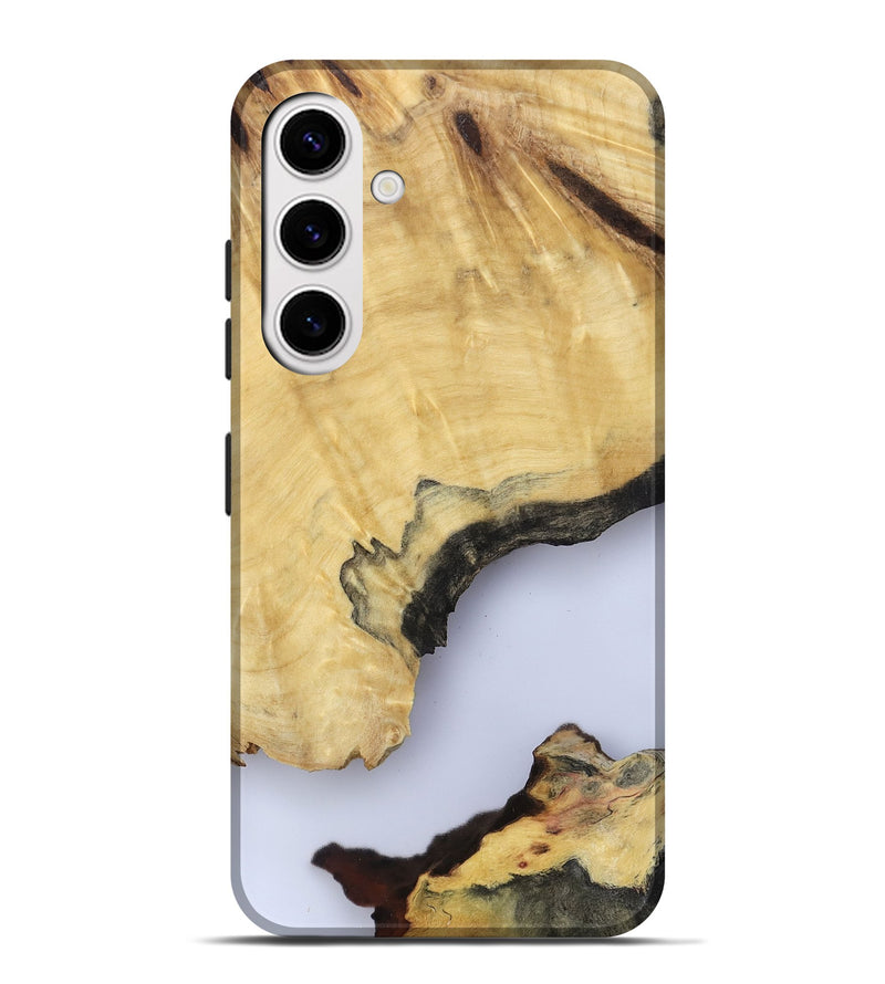 Galaxy S25 Plus Wood Live Edge Phone Case - Kacey (Clear, 801970)