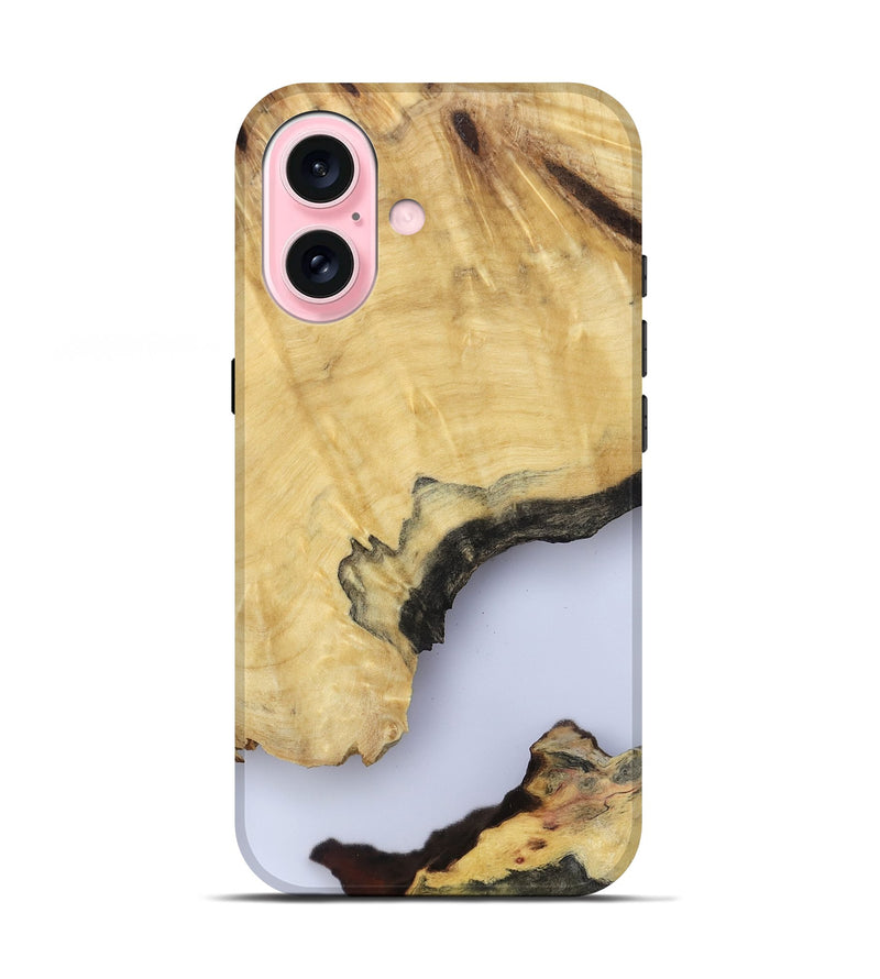 iPhone 17 Wood Live Edge Phone Case - Kacey (Clear, 801970)