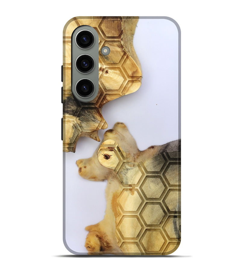 Galaxy S24 Plus Wood Live Edge Phone Case - Elzie (Clear, 801971)