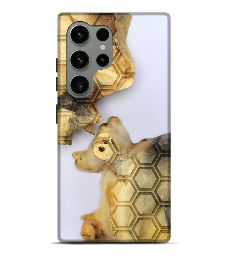 Galaxy S24 Ultra Wood Live Edge Phone Case - Elzie (Clear, 801971)