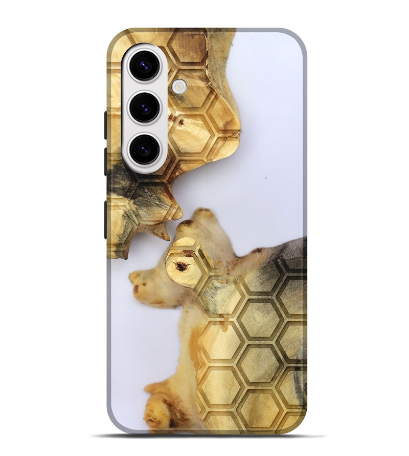 Galaxy S25 Plus Wood Live Edge Phone Case - Elzie (Clear, 801971)