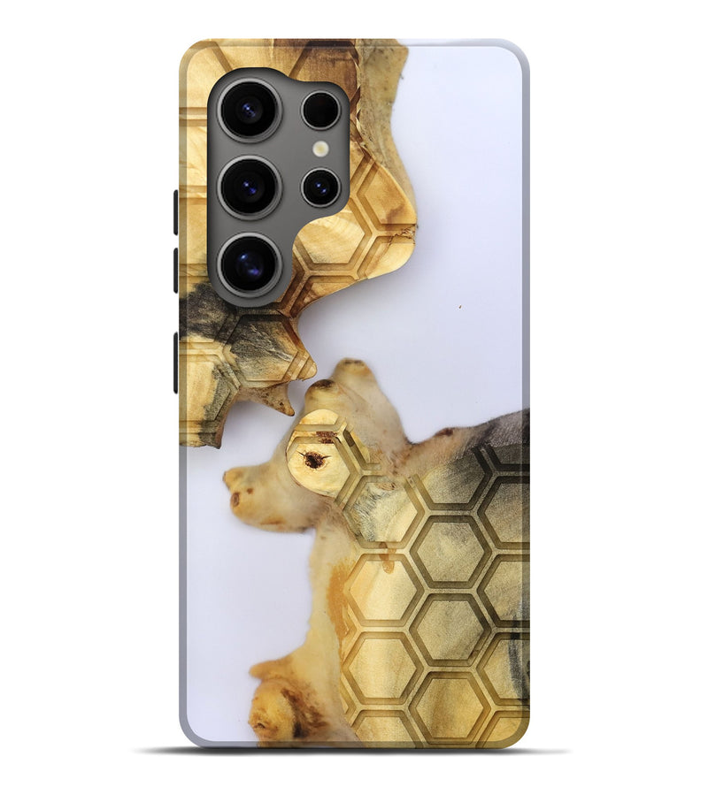 Galaxy S25 Ultra Wood Live Edge Phone Case - Elzie (Clear, 801971)