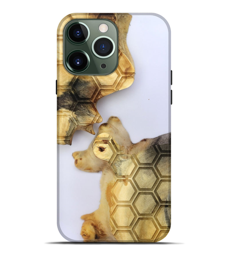 iPhone 13 Pro Max Wood Live Edge Phone Case - Elzie (Clear, 801971)