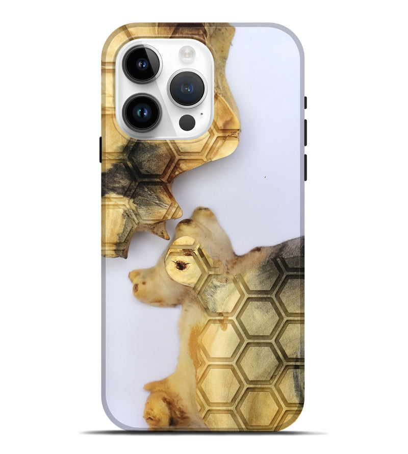 iPhone 15 Pro Max Wood Live Edge Phone Case - Elzie (Clear, 801971)