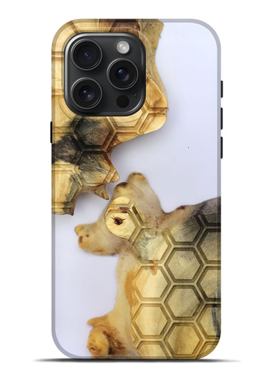 iPhone 16 Pro Max Wood Live Edge Phone Case - Elzie (Clear, 801971)