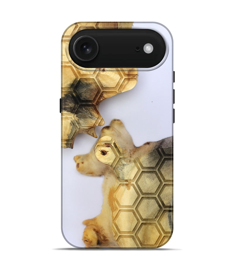 iPhone 17 Air Wood Live Edge Phone Case - Elzie (Clear, 801971)