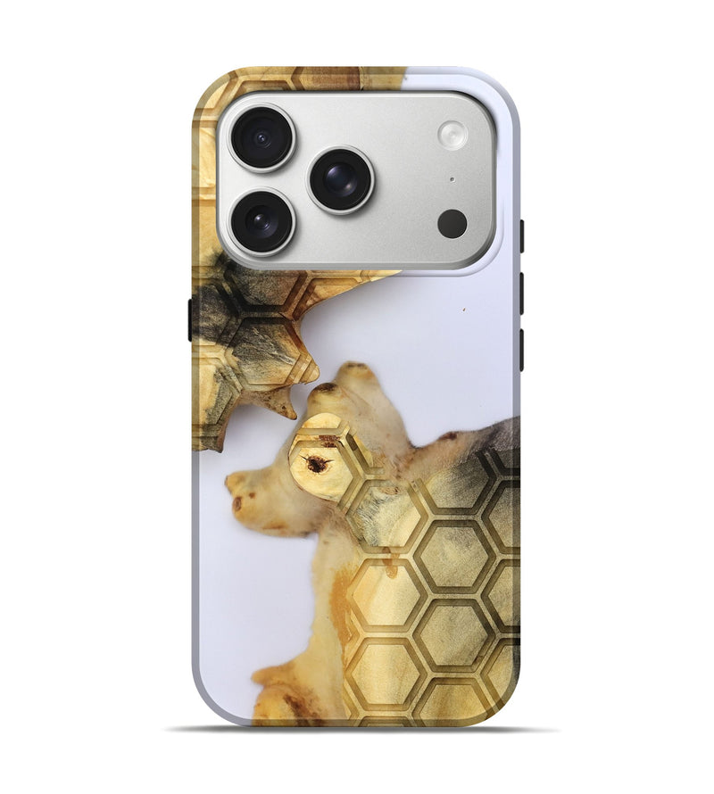 iPhone 17 Pro Wood Live Edge Phone Case - Elzie (Clear, 801971)