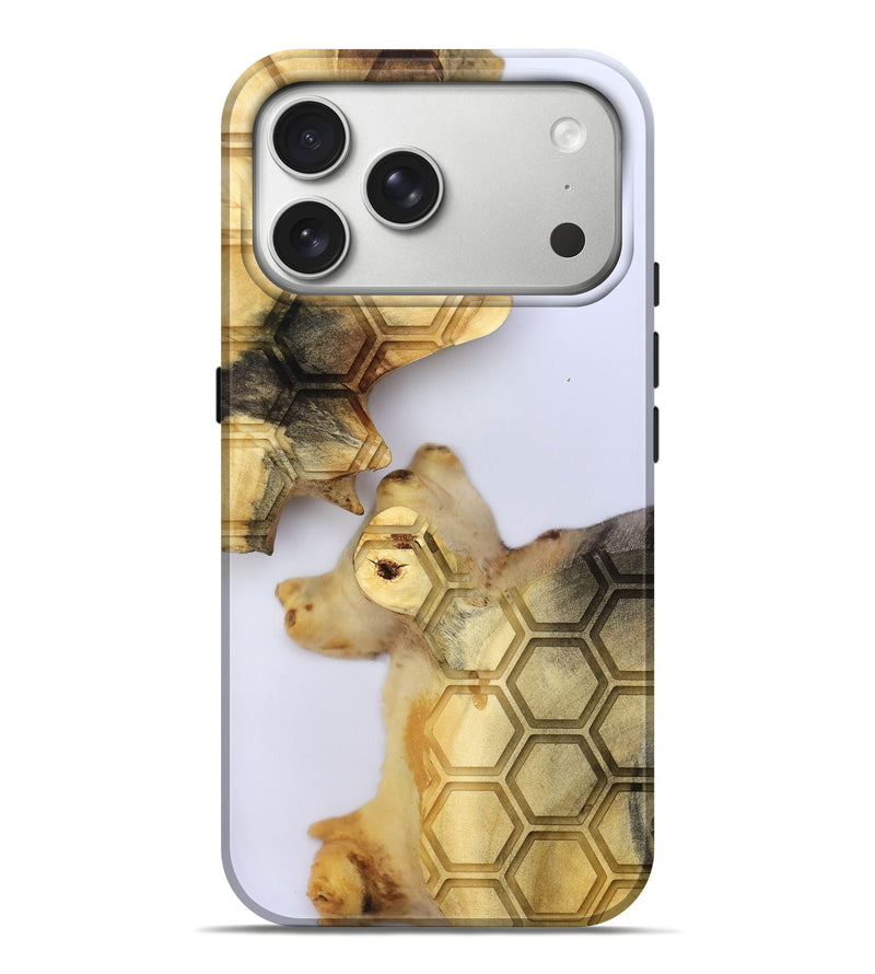 iPhone 17 Pro Max Wood Live Edge Phone Case - Elzie (Clear, 801971)