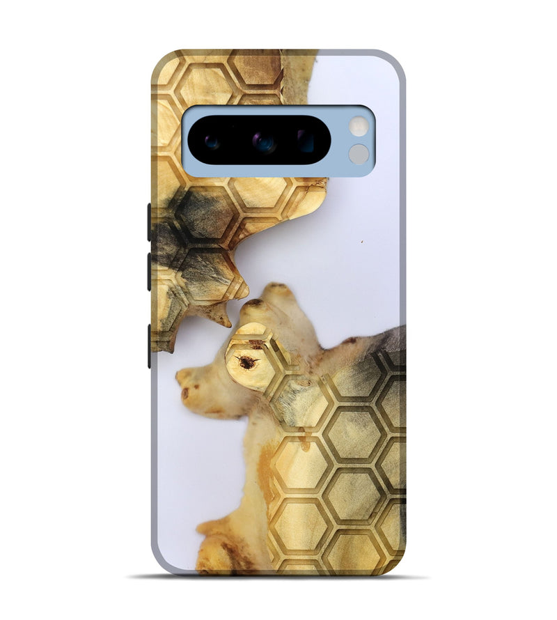 Pixel 8 Pro Wood Live Edge Phone Case - Elzie (Clear, 801971)