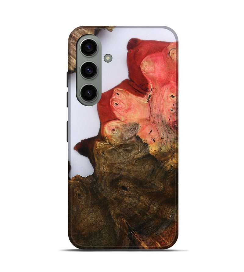 Galaxy S24 Wood Live Edge Phone Case - Annabel (Clear, 801972)