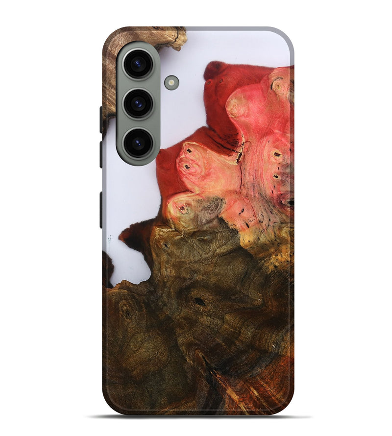 Galaxy S24 Plus Wood Live Edge Phone Case - Annabel (Clear, 801972)