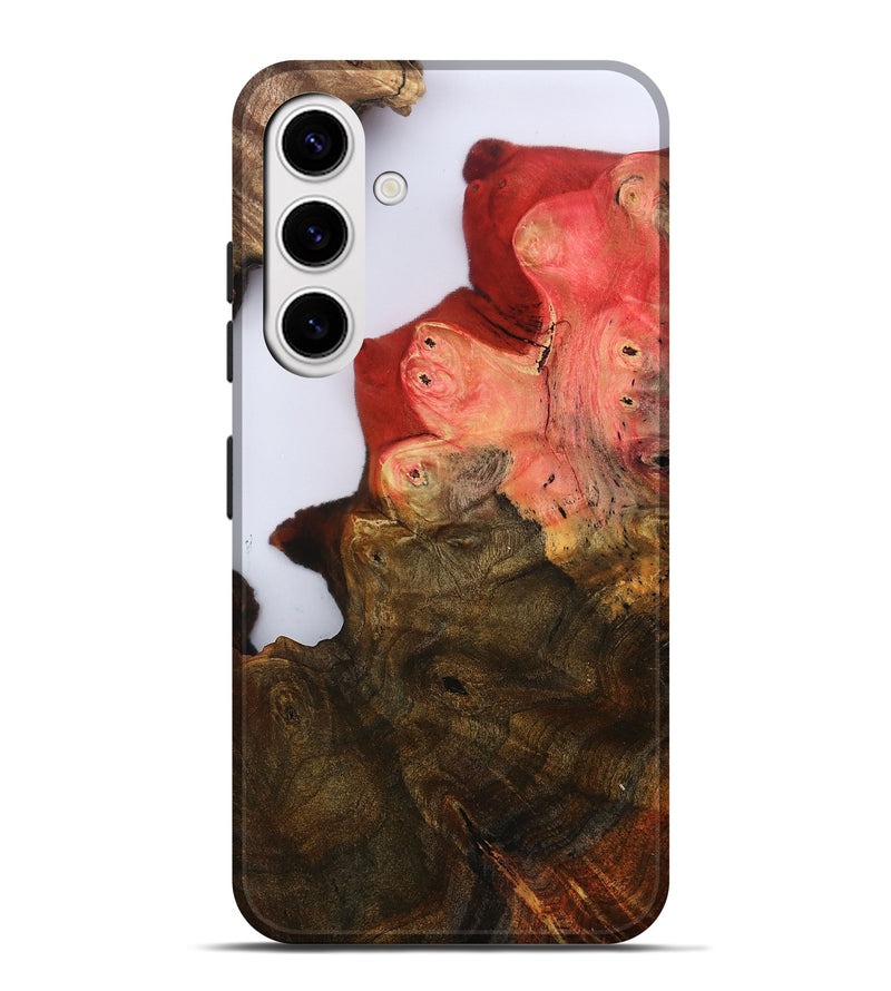 Galaxy S25 Plus Wood Live Edge Phone Case - Annabel (Clear, 801972)