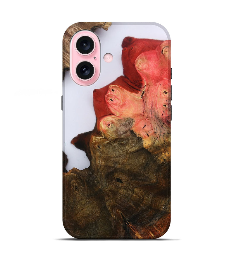 iPhone 17 Wood Live Edge Phone Case - Annabel (Clear, 801972)