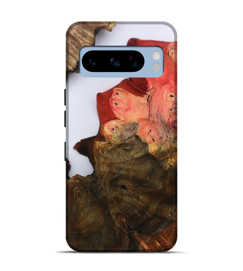 Pixel 8 Pro Wood Live Edge Phone Case - Annabel (Clear, 801972)