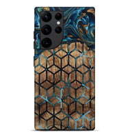 Galaxy S22 Ultra Wood Live Edge Phone Case - Vickey (Pattern, 801974)