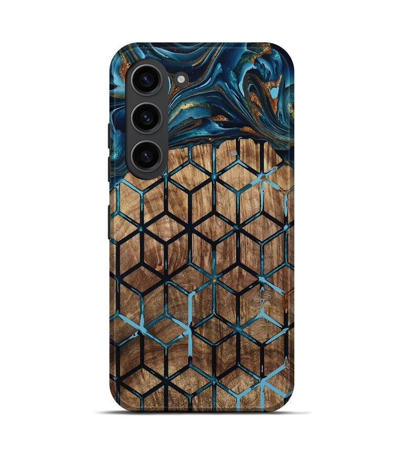 Galaxy S23 Wood Live Edge Phone Case - Vickey (Pattern, 801974)