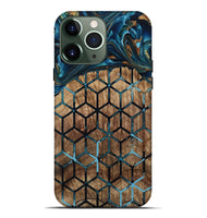 iPhone 13 Pro Max Wood Live Edge Phone Case - Vickey (Pattern, 801974)