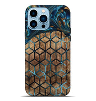 iPhone 14 Pro Max Wood Live Edge Phone Case - Vickey (Pattern, 801974)