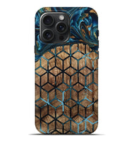 iPhone 16 Pro Max Wood Live Edge Phone Case - Vickey (Pattern, 801974)