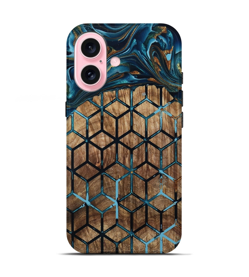 iPhone 17 Wood Live Edge Phone Case - Vickey (Pattern, 801974)