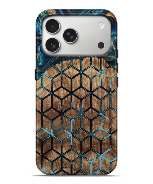 iPhone 17 Pro Max Wood Live Edge Phone Case - Vickey (Pattern, 801974)
