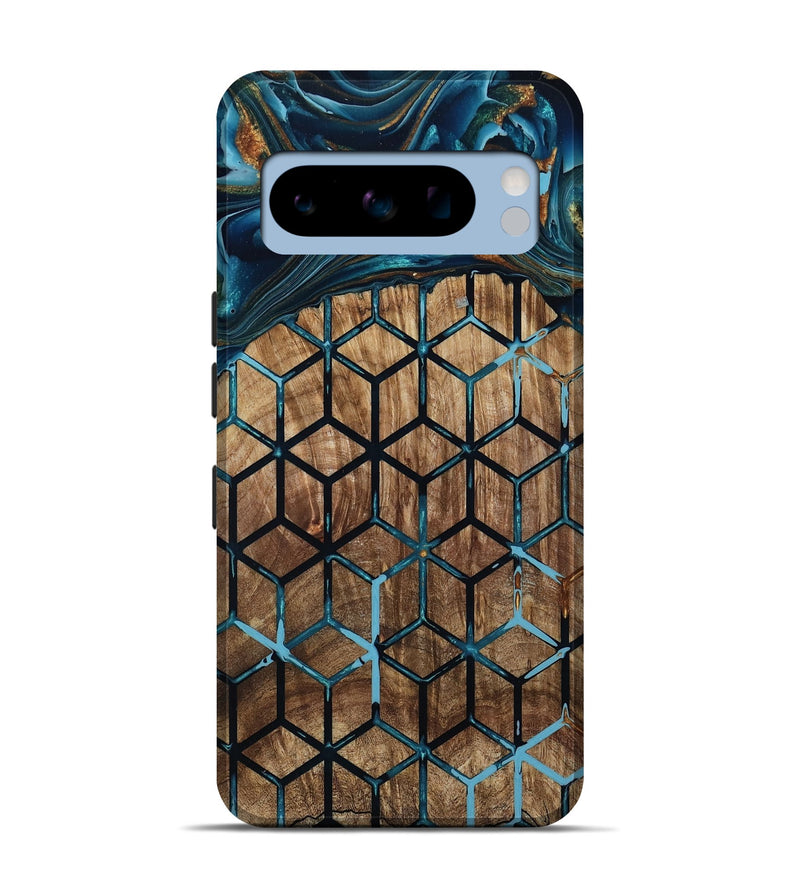 Pixel 8 Pro Wood Live Edge Phone Case - Vickey (Pattern, 801974)