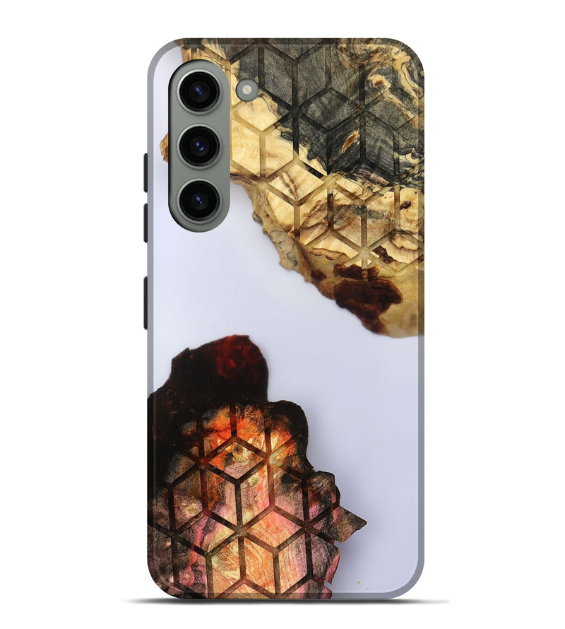 Galaxy S23 Plus Wood Live Edge Phone Case - Dolly (Clear, 801975)