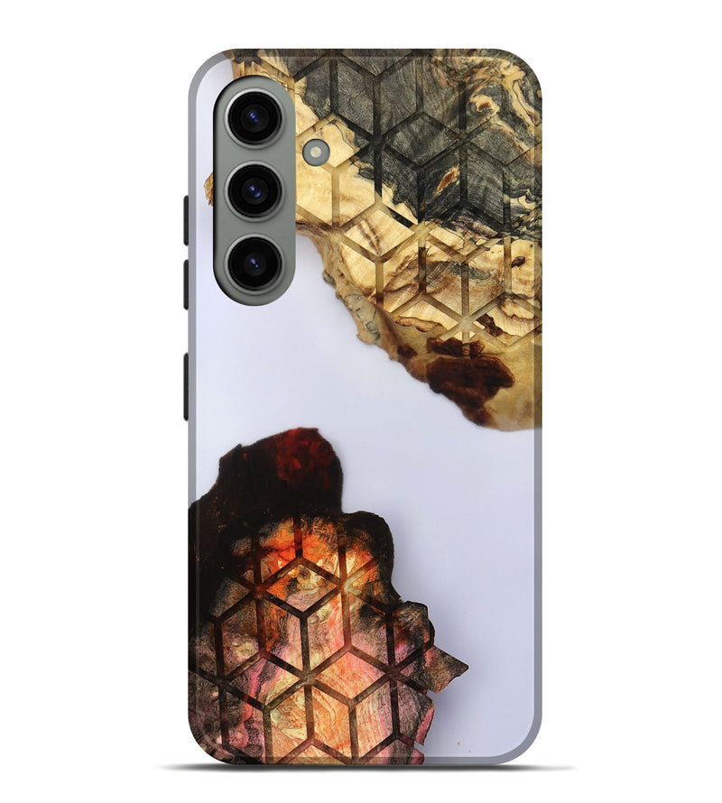 Galaxy S24 Plus Wood Live Edge Phone Case - Dolly (Clear, 801975)