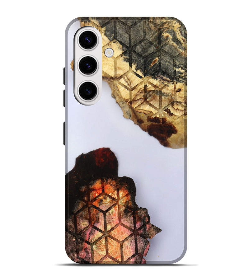 Galaxy S25 Plus Wood Live Edge Phone Case - Dolly (Clear, 801975)