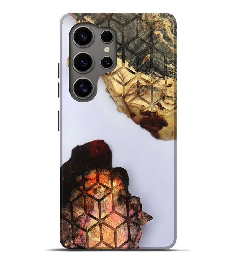 Galaxy S25 Ultra Wood Live Edge Phone Case - Dolly (Clear, 801975)