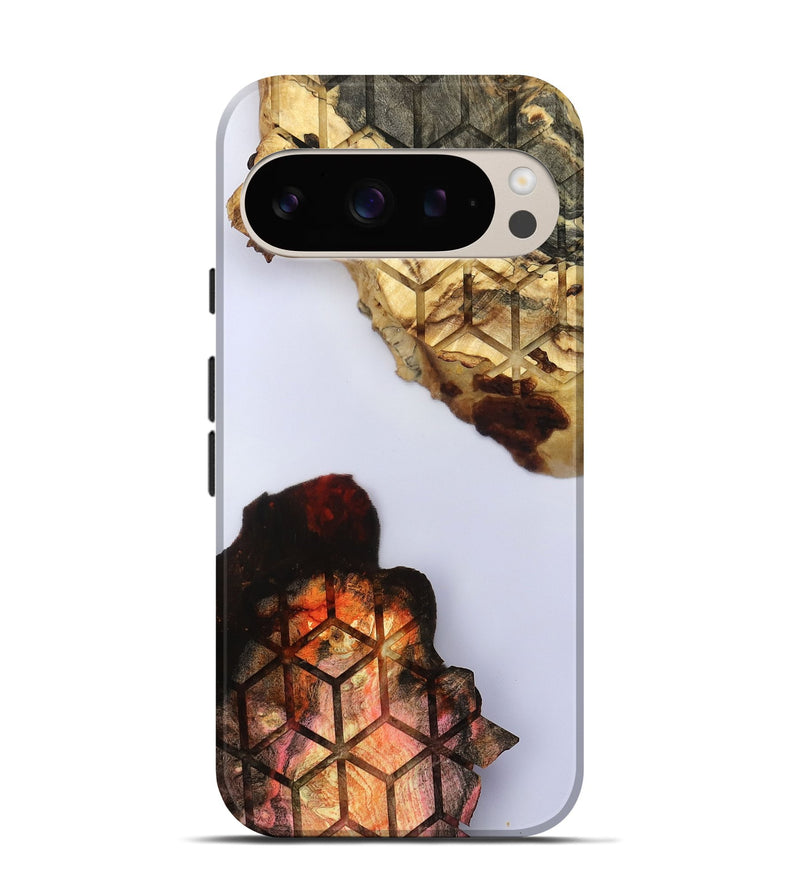 Pixel 9 Wood Live Edge Phone Case - Dolly (Clear, 801975)