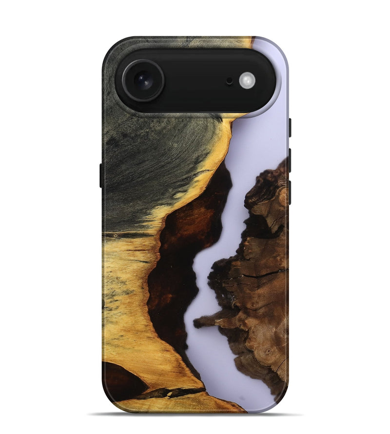 iPhone 17 Air Wood Live Edge Phone Case - Halo (Clear, 801976)