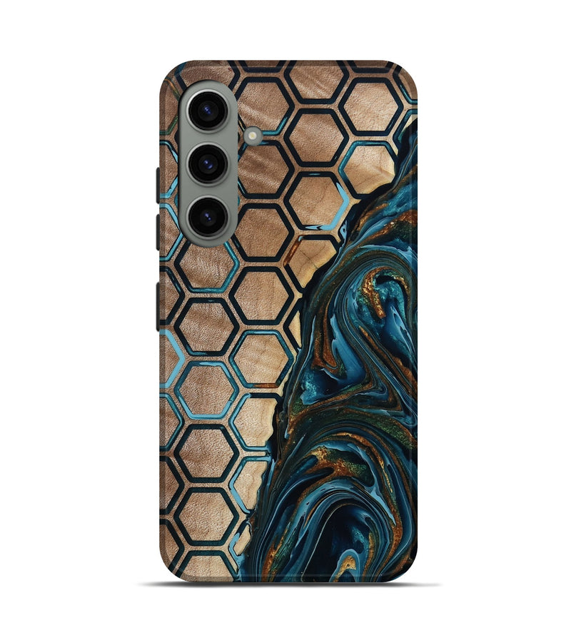 Galaxy S24 Wood Live Edge Phone Case - Chaim (Pattern, 801982)