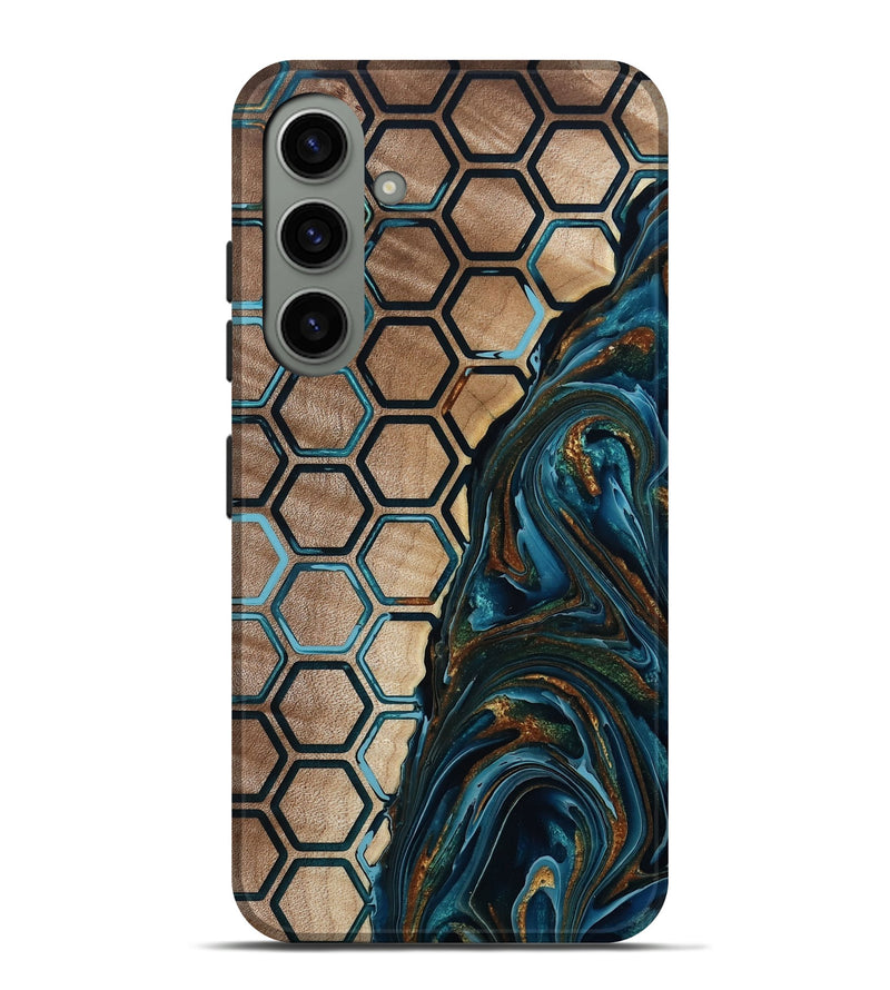 Galaxy S24 Plus Wood Live Edge Phone Case - Chaim (Pattern, 801982)