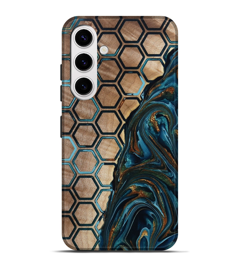 Galaxy S25 Plus Wood Live Edge Phone Case - Chaim (Pattern, 801982)