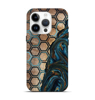 iPhone 15 Pro Wood Live Edge Phone Case - Chaim (Pattern, 801982)