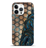 iPhone 15 Pro Max Wood Live Edge Phone Case - Chaim (Pattern, 801982)