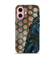 iPhone 16 Wood Live Edge Phone Case - Chaim (Pattern, 801982)