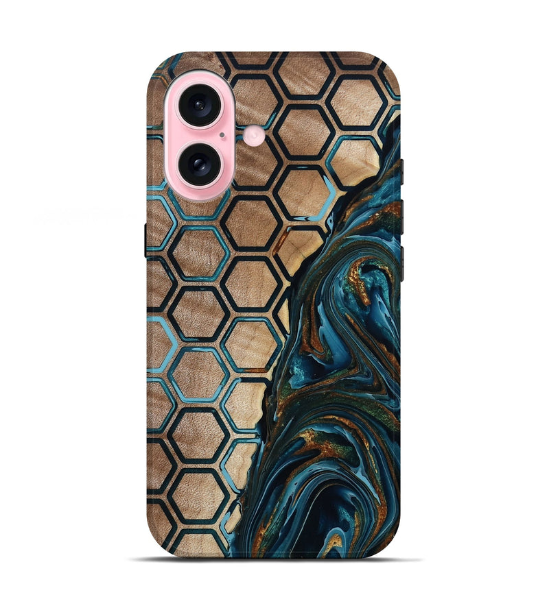 iPhone 17 Wood Live Edge Phone Case - Chaim (Pattern, 801982)