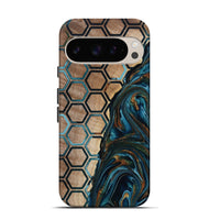 Pixel 9 Pro Wood Live Edge Phone Case - Chaim (Pattern, 801982)