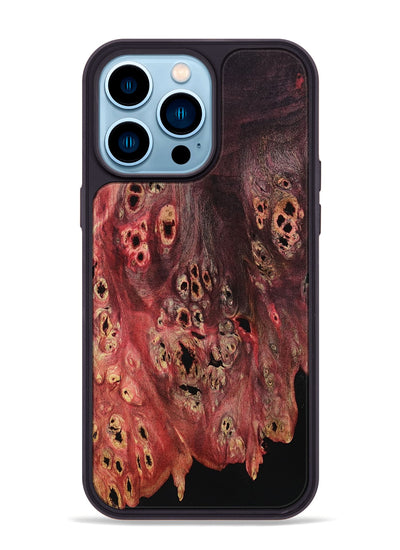 iPhone 14 Pro Max Wood Phone Case - Jammie (Wood Burl, 801983)