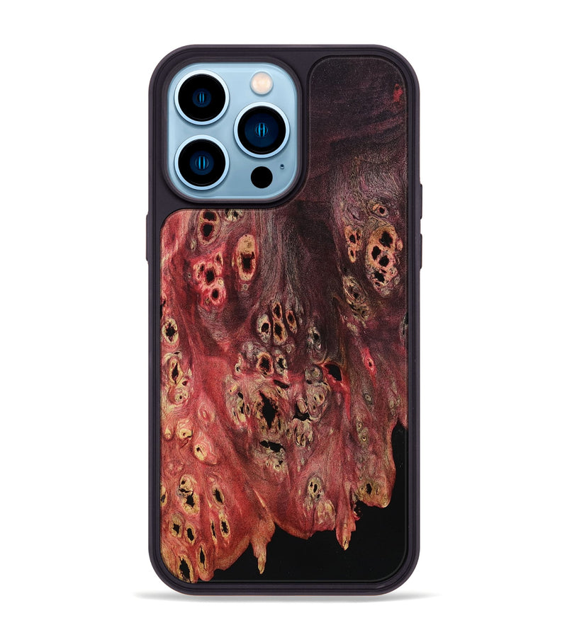 iPhone 14 Pro Max Wood Phone Case - Jammie (Wood Burl, 801983)